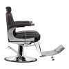 Fotel barberski Hair System BM88066 brązowy
